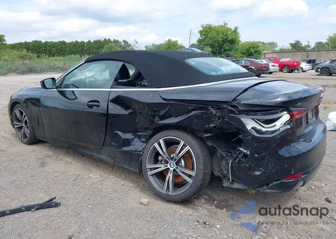 2024 BMW 4 Series 430I xDrive z USA, uszkodzony, nr VIN WBA43AT02RCS01739